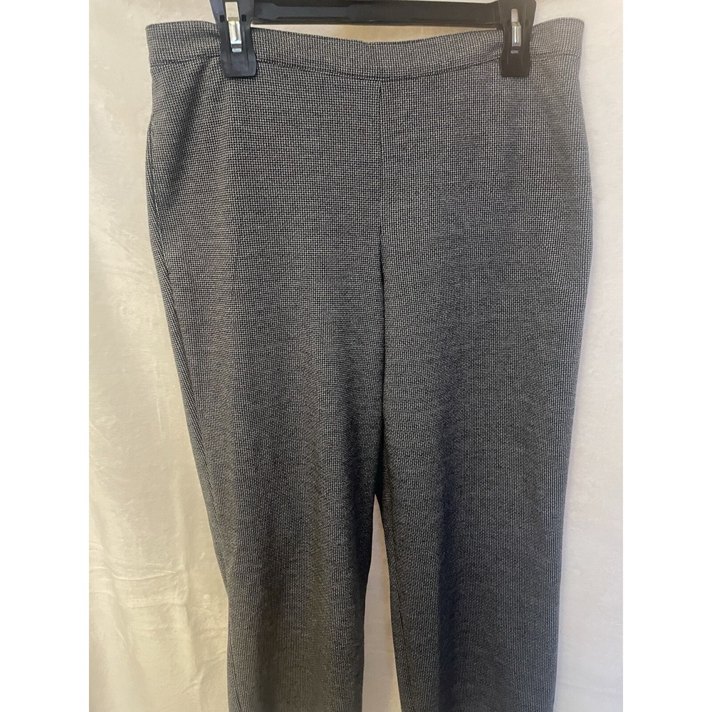 Alfred Dunner Pull On Pants 14 P Tweed Look‎
